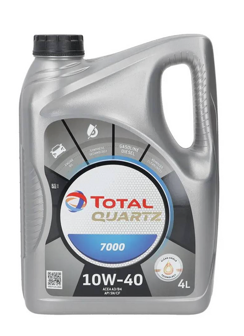 Aceite 10W40 4L Total Quartz 7000 S/N
