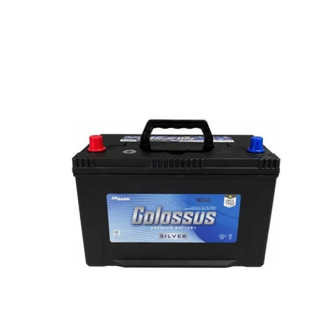 Batería Colossus 105D31R 90 Ah 650 CCA · Positivo izquierda