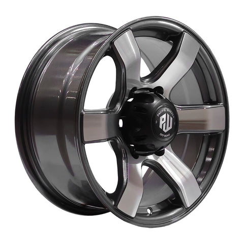 Juego de 4 llantas HORIZON 16x7.5 · 6X139 · GM · Imagen referencial