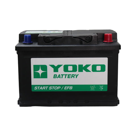 Batería Yoko EFB EC70-L3 70 Ah 690 CCA · Positivo derecha