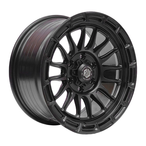 Juego de 4 llantas RIVAL 17x8.5 · 6X130 · MB · Imagen referencial