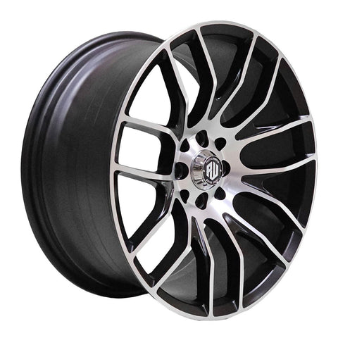 Juego de 4 llantas SUPERLIGHT 17x8 · 4X100/4X114 · MBM · Imagen referencial