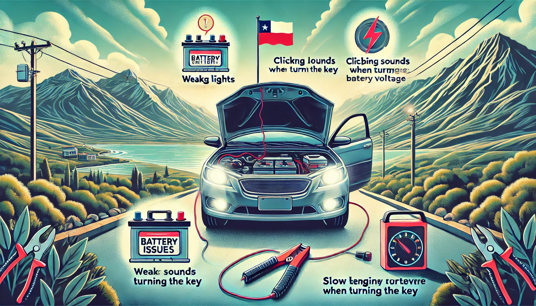 ¿Por Qué Mi Auto No Arranca? ¡Podría Ser La Batería! 🚗🔋