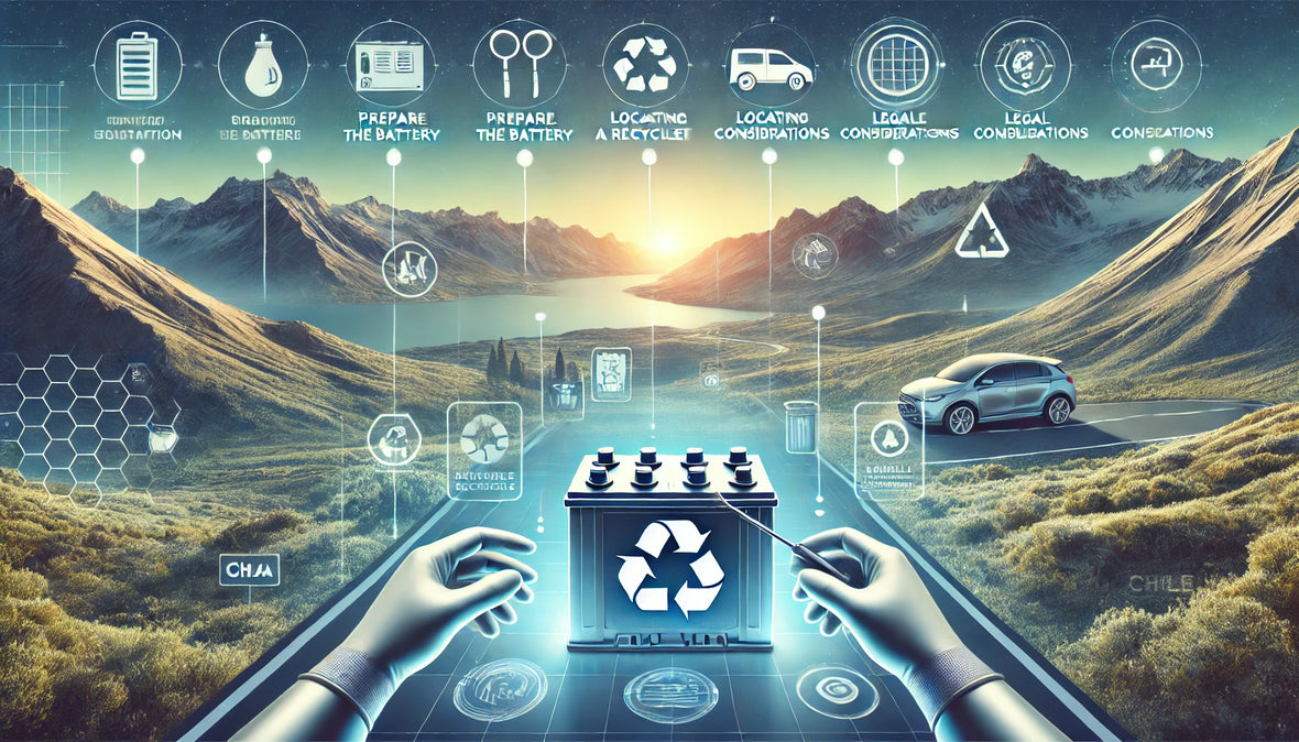 Cómo Reciclar Correctamente Tu Batería de Auto