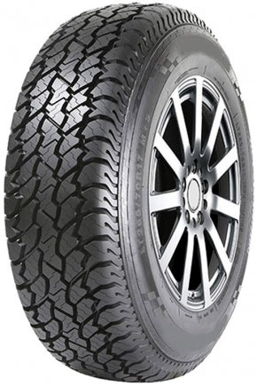 Neumático Onyx NY-AT187 265/70R16 112T. Imagen referencial; llanta no incluida.