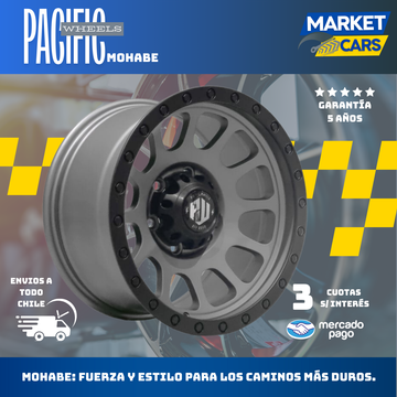 Llanta set de 4 Mohabe Mg-lmb aro 16 6X139 - 0