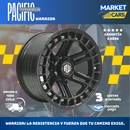 Llanta set de 4 Warrior Mb aro 16 6X139-3