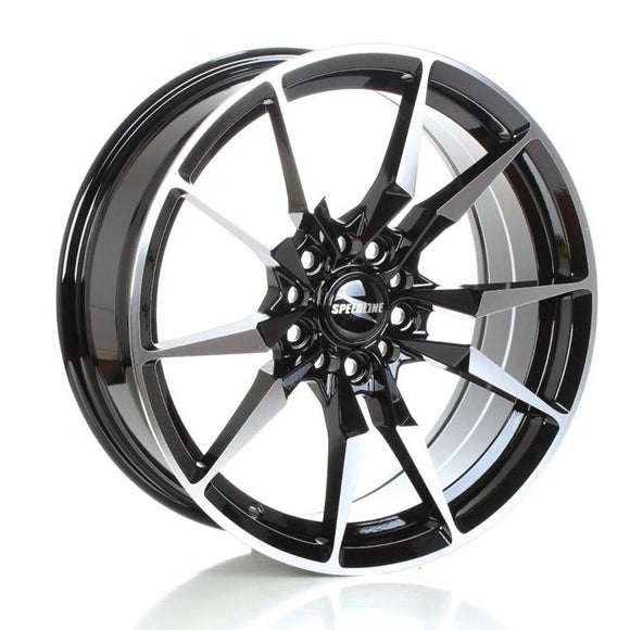Llanta VENENO 14x5.5, Negro mecanizado, vista 1