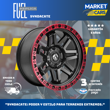 Llanta set de 4 Syndacate aro 18 6X139 - 0