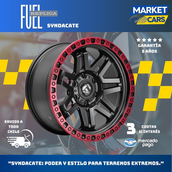 Llanta set de 4 Syndacate aro 18 6X139
