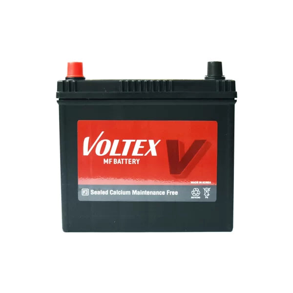 Batería Voltex 55B24RS 45 Ah 430 CCA · Positivo izquierda