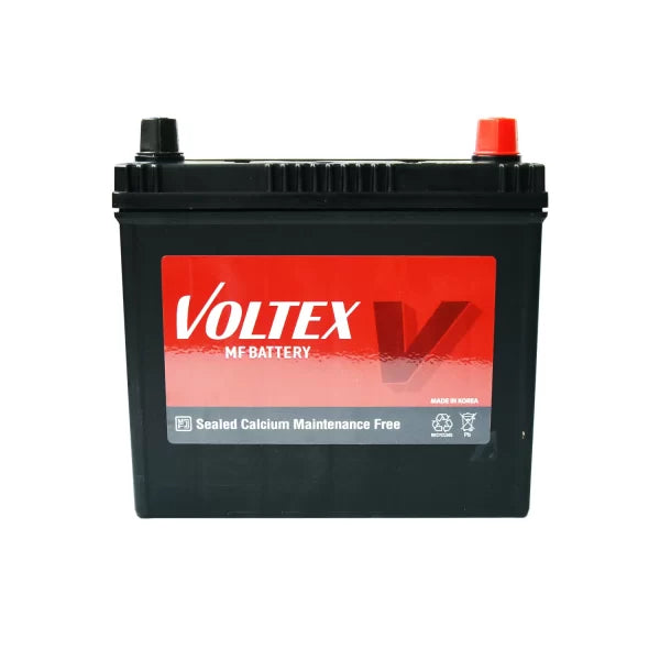 Batería Voltex 55B24LS 45 Ah 430 CCA · Positivo derecha