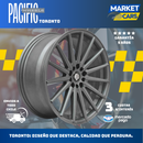 Llanta set de 4Toronto Mg Aro 18 5X100/5X108-3