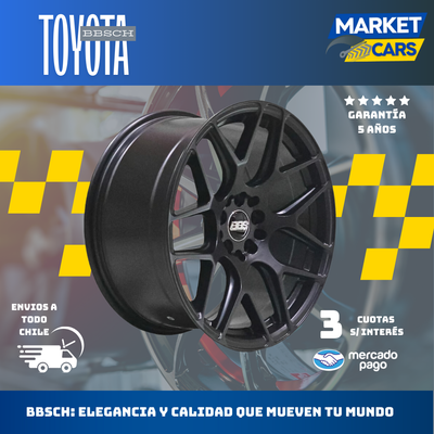 Llanta set de 4 Bbsch Mb aro 17 4X100/4X114 - 0