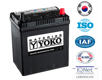 Bateria Yoko 35Ah Ns40zl cca 300 (- + )
