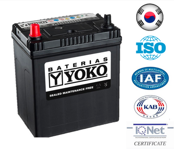 Bateria Yoko 35Ah Ns40z cca 300 (+ -)