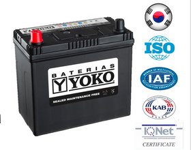 Bateria Yoko 40Ah N40 cca 360 (+ - )