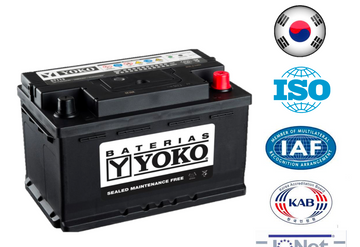 Bateria Yoko 71Ah 57113 cca 650 ( - + )