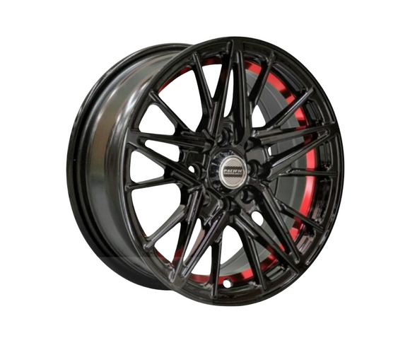 Llanta set de 4 Barein b-uc-red Aro 13 4X100/4X114