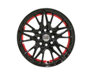 Llanta set de 4 Barein b-uc-red Aro 13 4X100/4X114-2