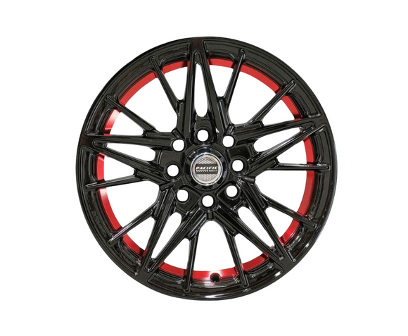 Llanta set de 4 Barein b-uc-red Aro 13 4X100/4X114