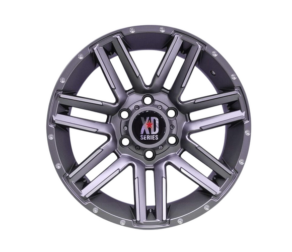 Llanta set de 4 Gladiator Mgm-Mr Aro 17 5X120