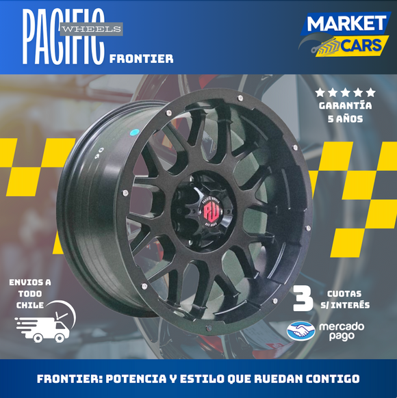 Llanta set de 4 Frontier aro 16 6X114