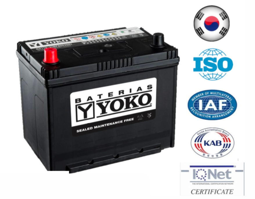 Bateria Yoko 70Ah Nx110-5 cca 600 ( + - )