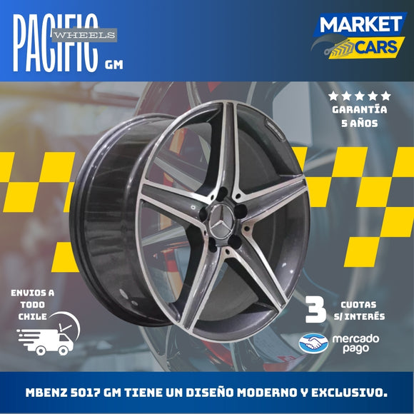 Llanta set de 4 Mbenz 5017 Gm Aro 19 5X112