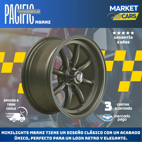 Llanta set de 4 Minilights MBRNZ Aro 14 4X100/4X114 - 0