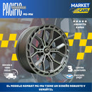 Llanta set de 4 Kombat Mg-Mw Aro 20 6X135-3