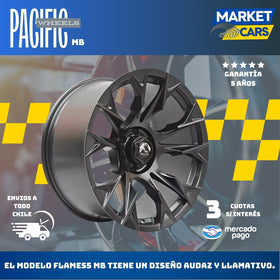 Llanta set de 4 Flames5 Mb Aro 20 6X135 - 0