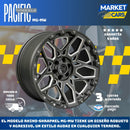 Llanta set de 4 Rhino-Shrapnel Mg-Mw Aro 20 6X135-3