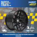 Llanta set de 4 Hawkspace Mb Aro 17 6X139-2