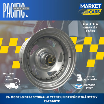 Llanta set de 4 Direccional G Aro 15 5X114 - 0