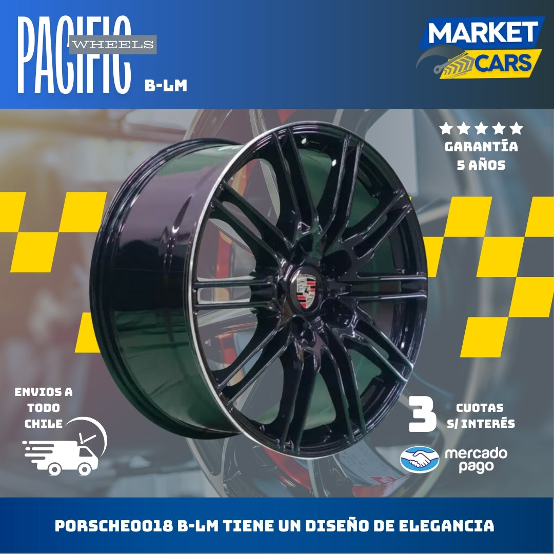 Llanta set de 4 Porsche0018 B-Lm Aro 20 5X130 - 0