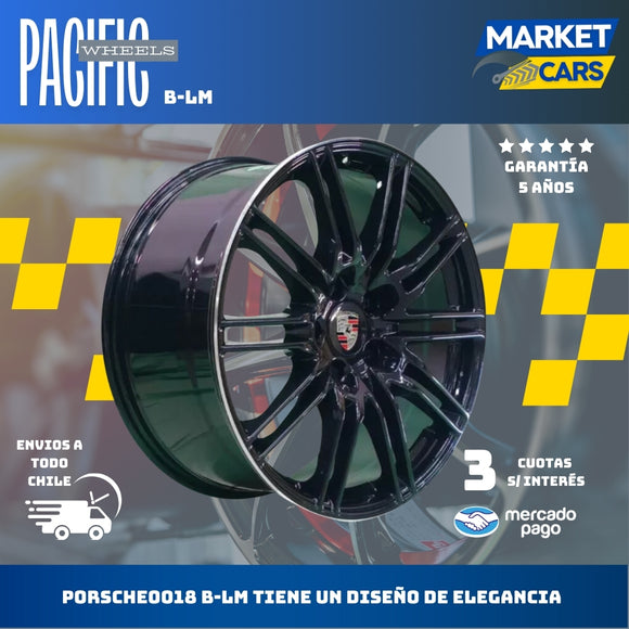 Llanta set de 4 Porsche0018 B-Lm Aro 20 5X130