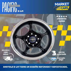 Llanta set de 4 Anatole B-lm Aro 17 5X114 - 0