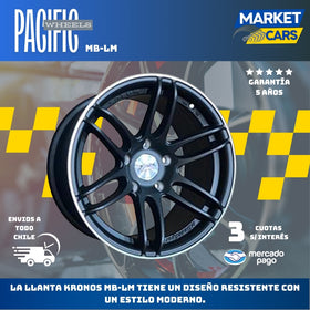Llanta set de 4 Kronos Mb-Lm Aro 15 5X120 - 0