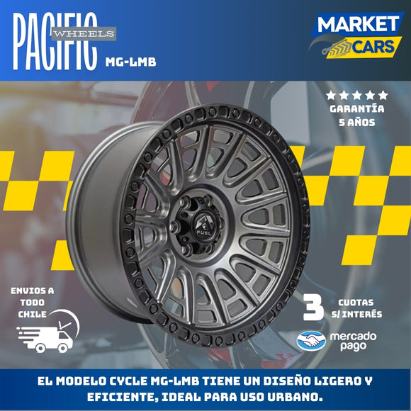 Llanta set de 4 Cycle Mg-Lmb Aro 17 5X127