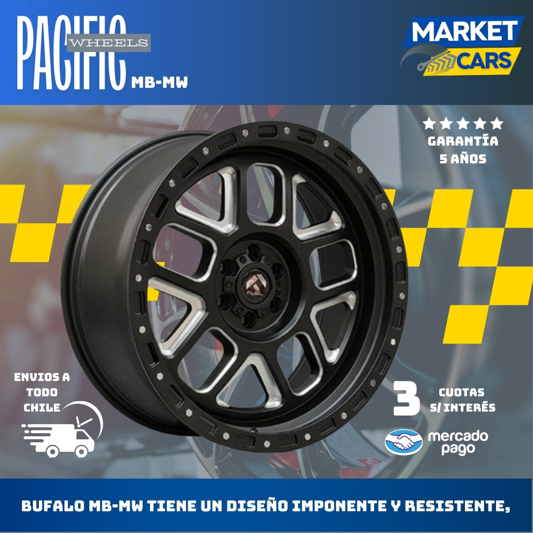 Llanta set de 4 Bufalo Mb-Mw Aro 20 6X114 - 0