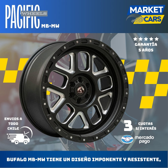 Llanta set de 4 Bufalo Mb-Mw Aro 20 6X114