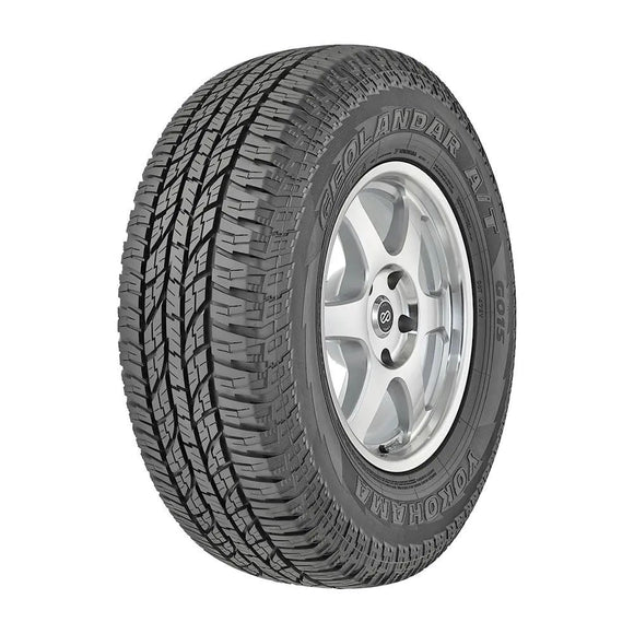 Neumático Yokohama G015 265/60R18 110H. Imagen referencial; llanta no incluida.