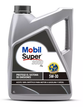 Aceite 5W30 4L Mobil Super 3000 Xe