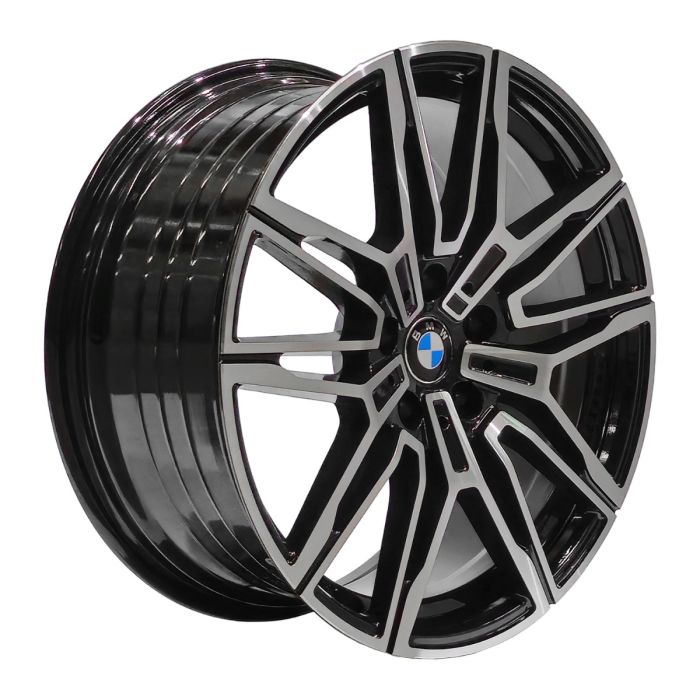 Juego de 4 llantas Bmw5454 18x8 · 5x112 · ET 35 · Negro mecanizado