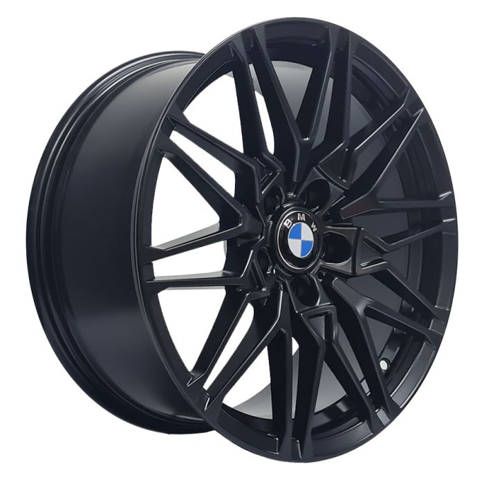 Juego de 4 llantas Bmw0052 Mb 18x9 · 5x120 · ET 40 · Negro mate