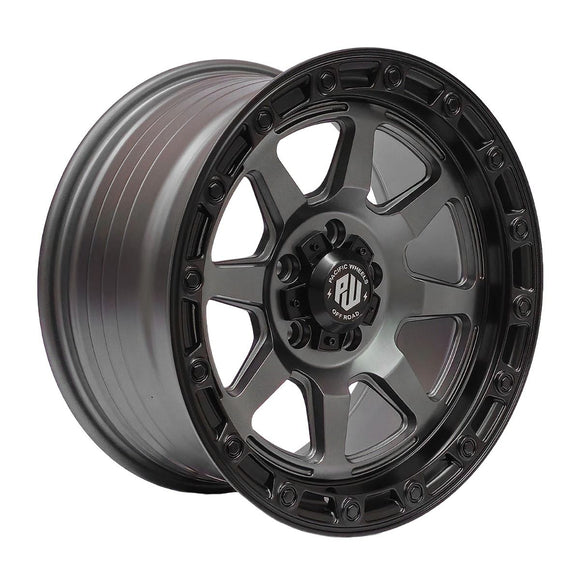 Juego de 4 llantas FARKAS 17x8.5 · 5X114 · MG-LMB