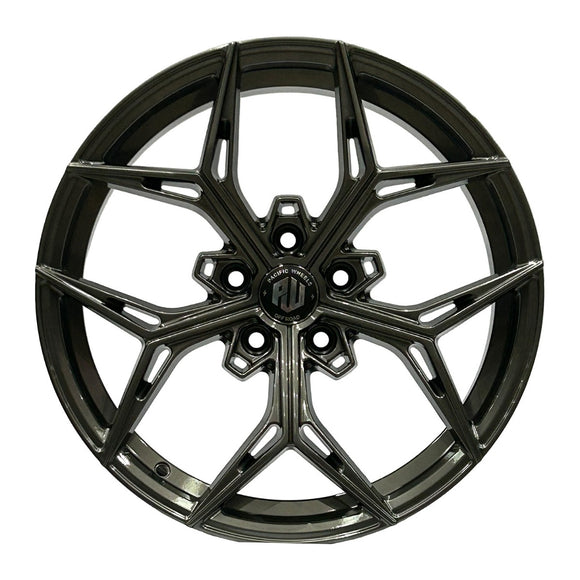 Juego de 4 llantas FC01 18x8 · 5X114 · ET 38 · Hyper Black