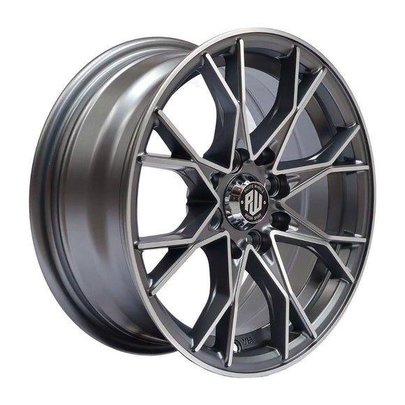 Juego de 4 llantas HIZ 14x6 · 4X100/4X114 · MGM