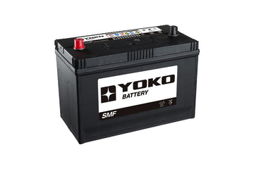Batería Yoko 31-850 100 Ah 830 CCA · Positivo izquierda